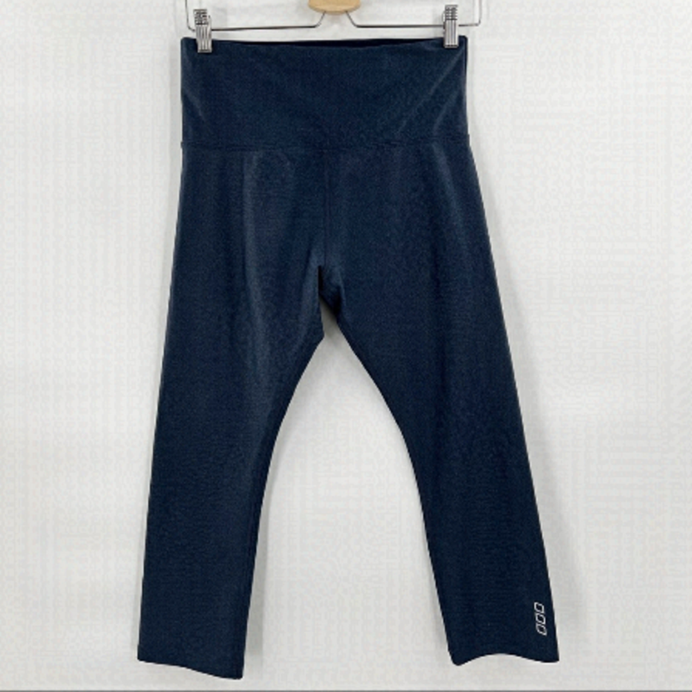 LORNA Jane blue cropped high waisted tights size M